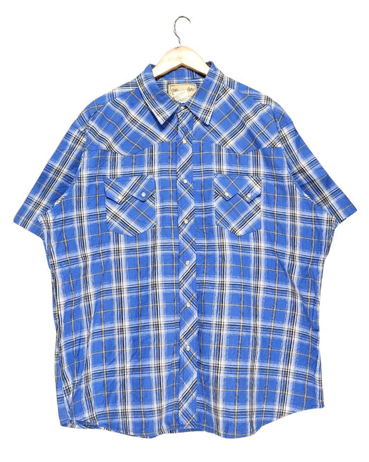 Wrangler Blue Shirt For Men XXL