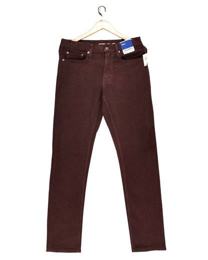Old Navy Maroon Denim Jeans For Men M