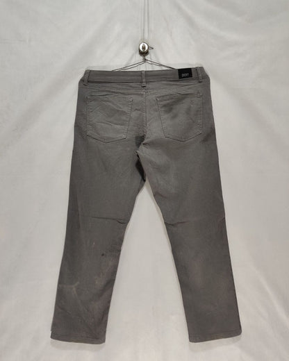 Dkny Gray Denim Jeans For Men L