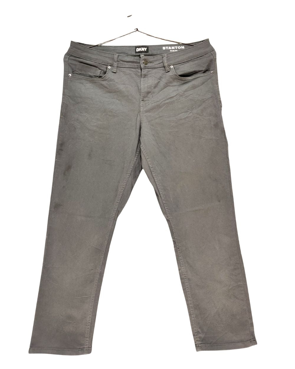Dkny Gray Denim Jeans For Men L