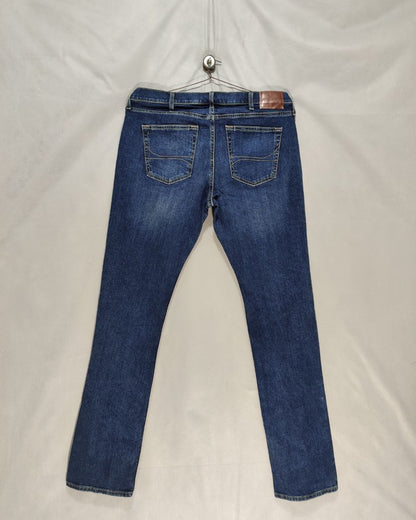 Hollister Blue Denim Jeans For Men L