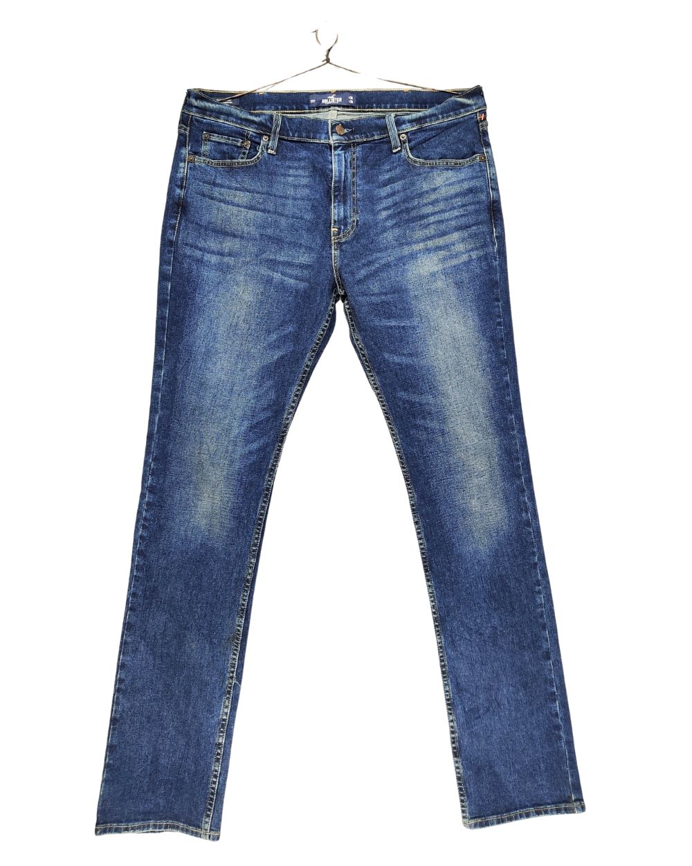 Hollister Blue Denim Jeans For Men L