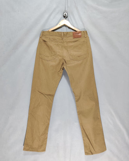 Vans Khaki Cotton Jeans For Men M
