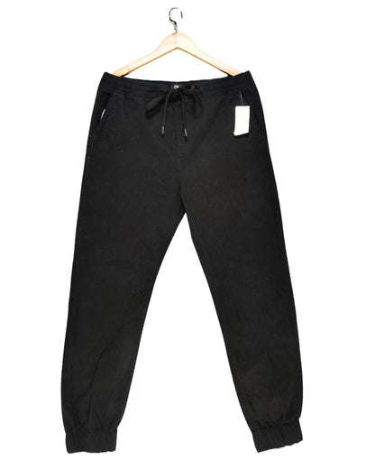 Givingz Black Cotton For Men Cargo Pant M