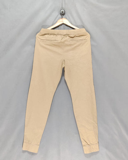 Hollister Khaki Cotton For Men Cargo Pant XS