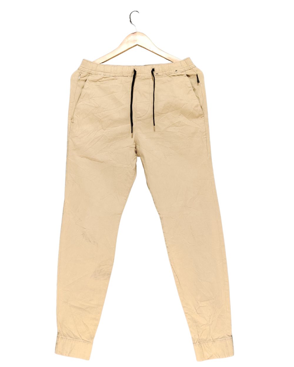 Hollister Khaki Cotton For Men Cargo Pant XS