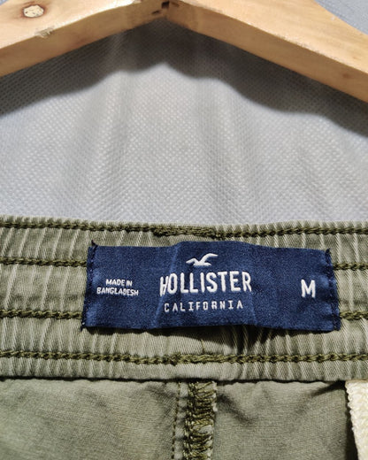 Hollister Gray Cotton For Men Cargo Pant M