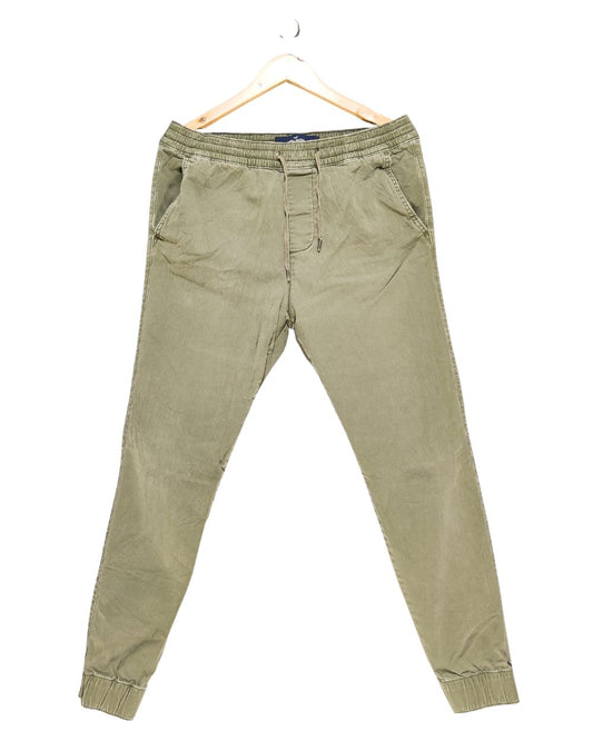 Hollister Gray Cotton For Men Cargo Pant M