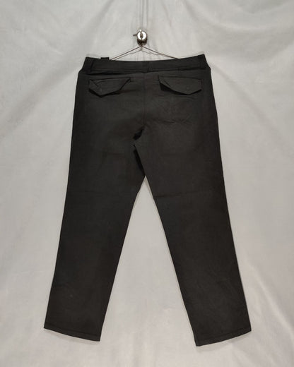 BC Clothing Co Black Cotton For Men Cargo Pant M