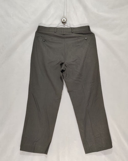 Pronto Uomo Couture Gray Cotton Dress Pant For Men L