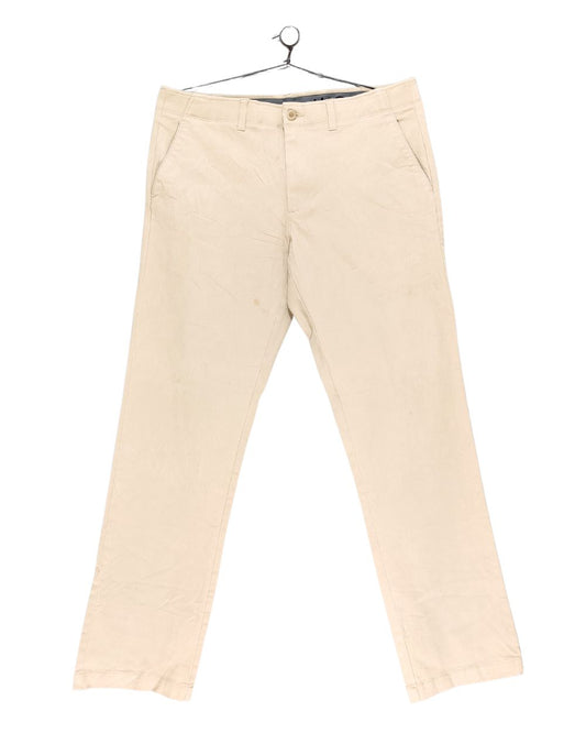 Haggar  Khaki Cotton Dress Pant For Men L