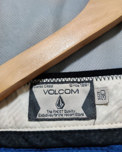 Volcom Black Cotton Dress Pant For Men M