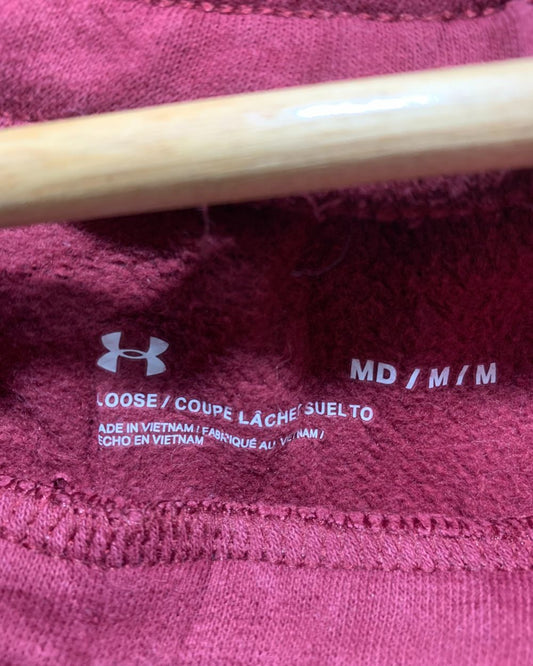 Under Armour Maroon Sport Winter Trouser For Women M