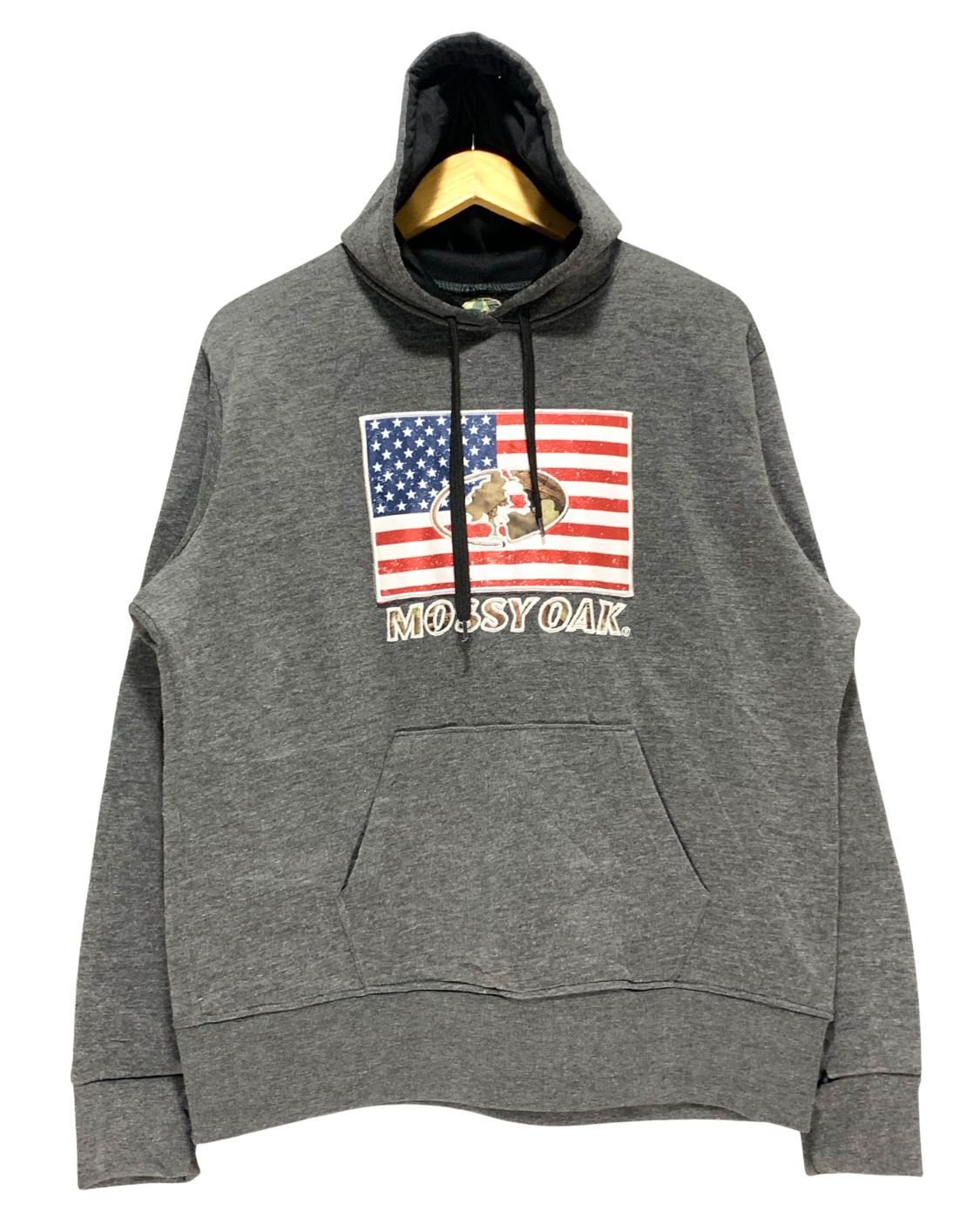 Mossy Oak Gray For Men Hoodie L