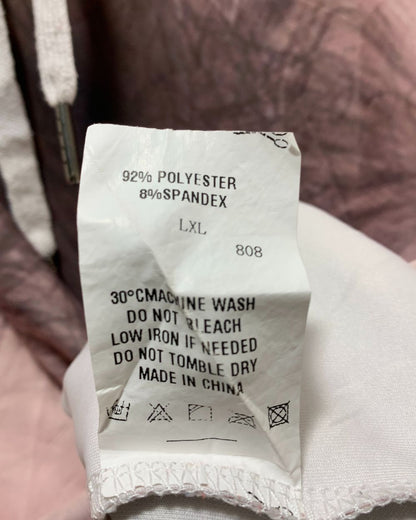 3D Print Cream For Men Hoodie L