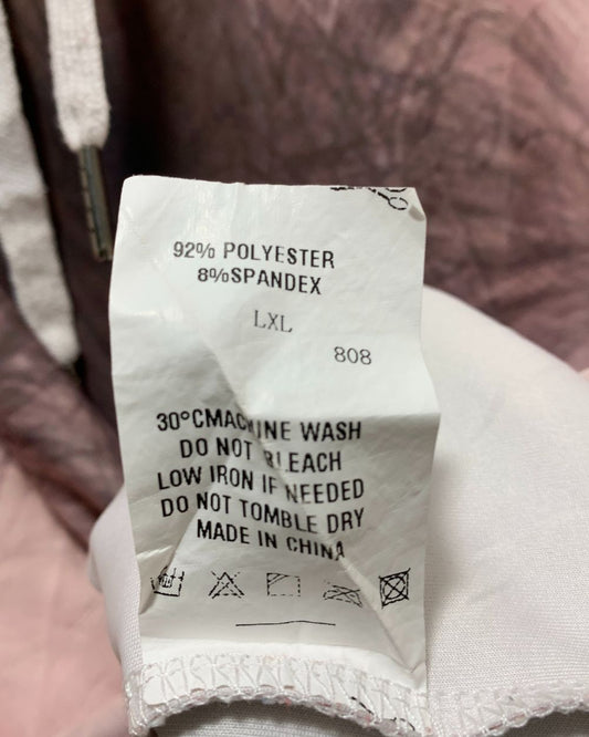 3D Print Cream For Men Hoodie L