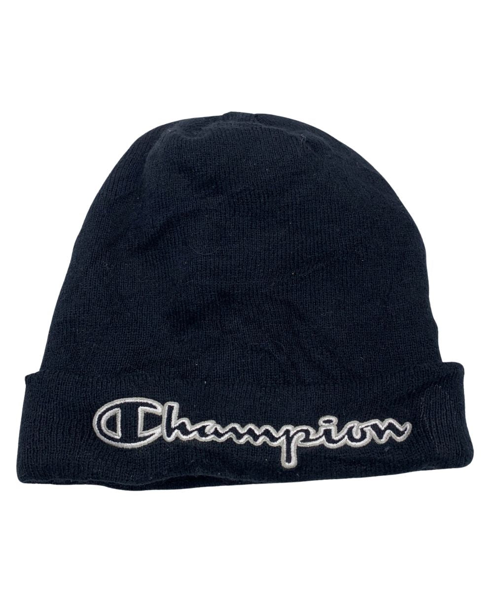 Champion Black Winter Cap For Men