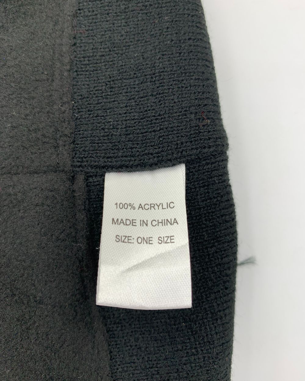 US Skiteam Black Winter Cap For Men