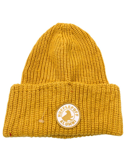 Hufflepuff Alumni Yellow Winter Cap For Men