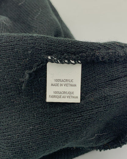 ALE8 Black Winter Cap For Men