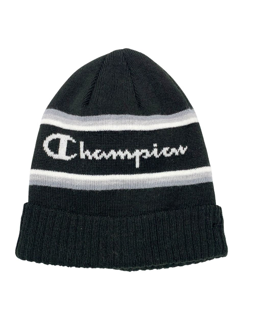 Champion Black Winter Cap For Men