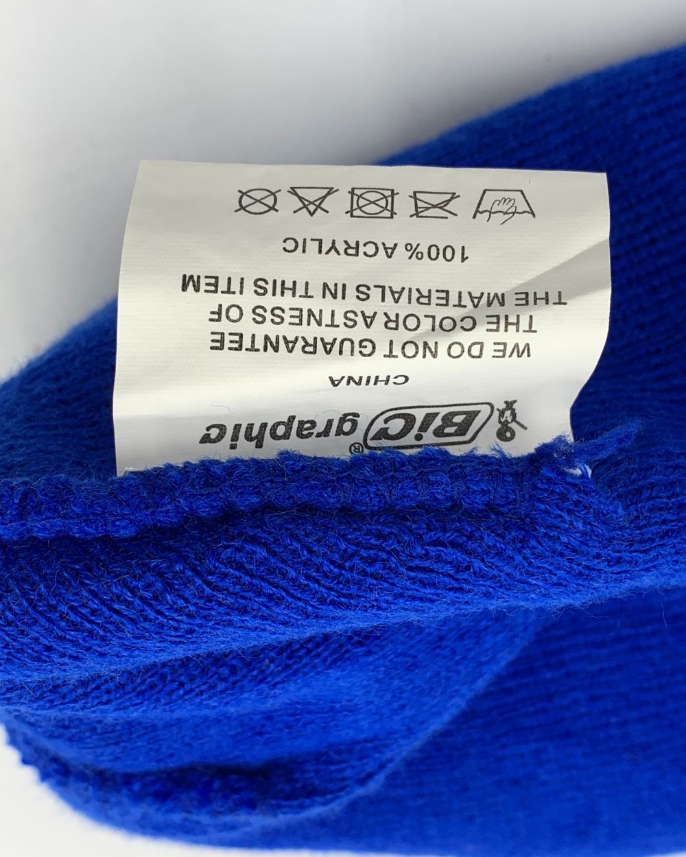 Spalding Blue Winter Cap For Women