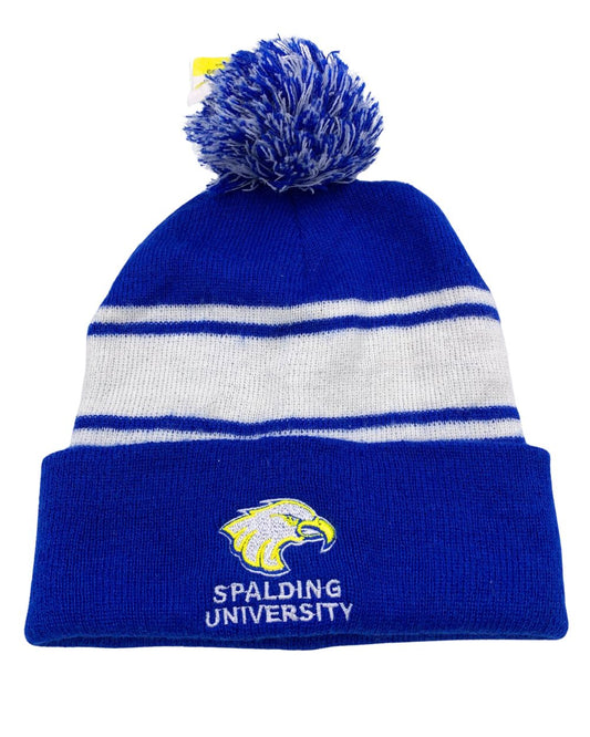 Spalding Blue Winter Cap For Women