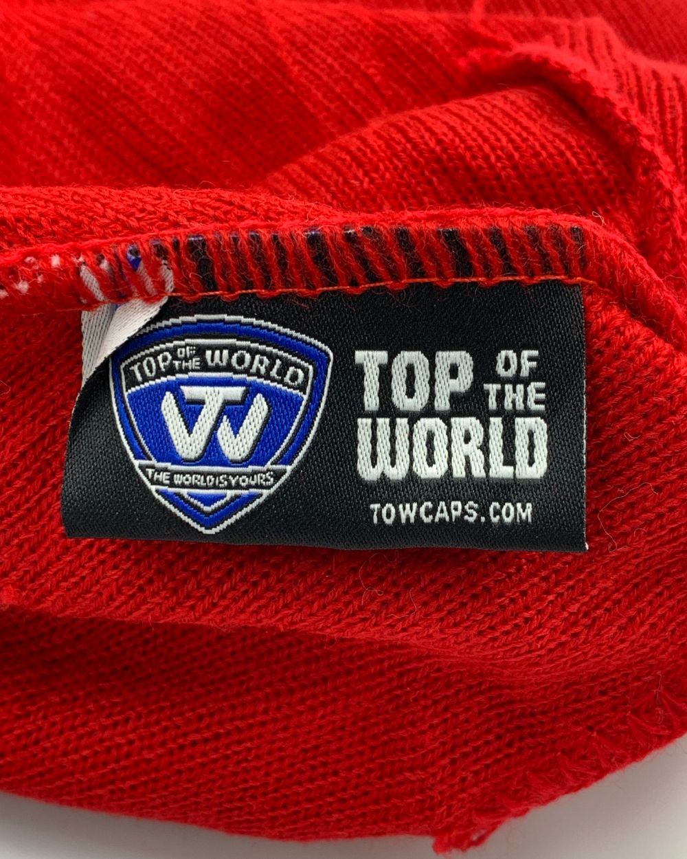 Top World Red Winter Cap For Women