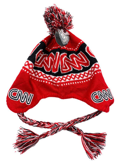 Top World Red Winter Cap For Women