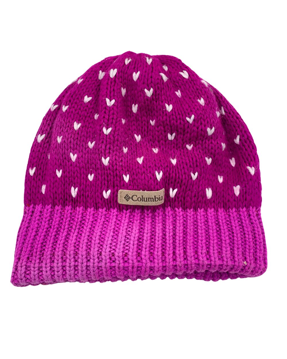 Columbia Pink Winter Cap For Women