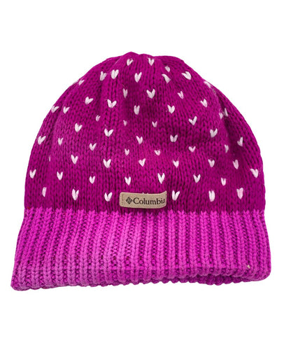 Columbia Pink Winter Cap For Women