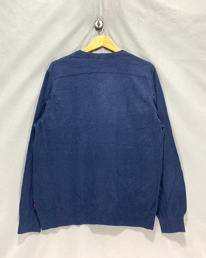 Izod Blue For Men Sweater L