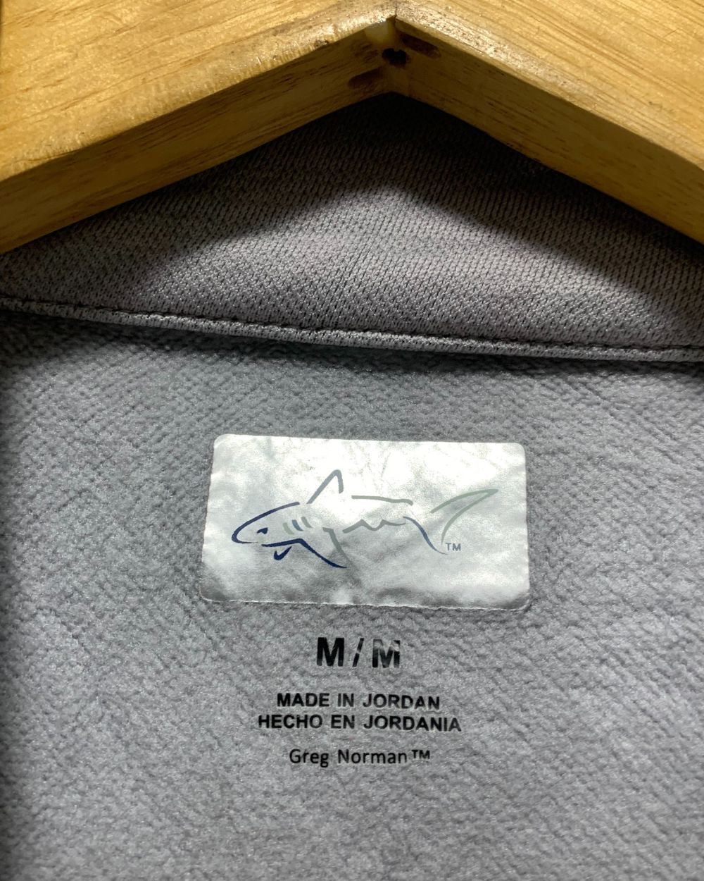 Greg Norman Grey For Men Zipper M