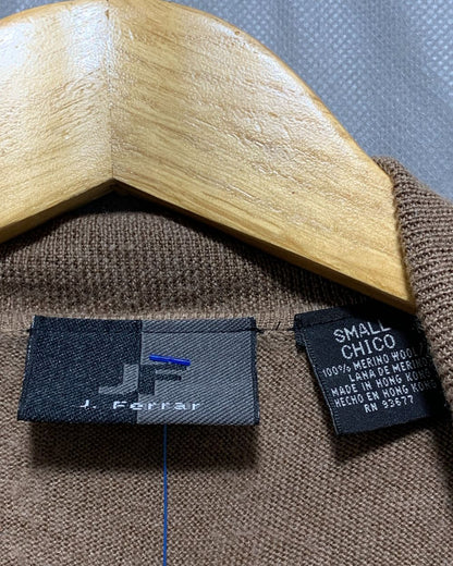 J. Ferrar Khaki Sweater For Men S