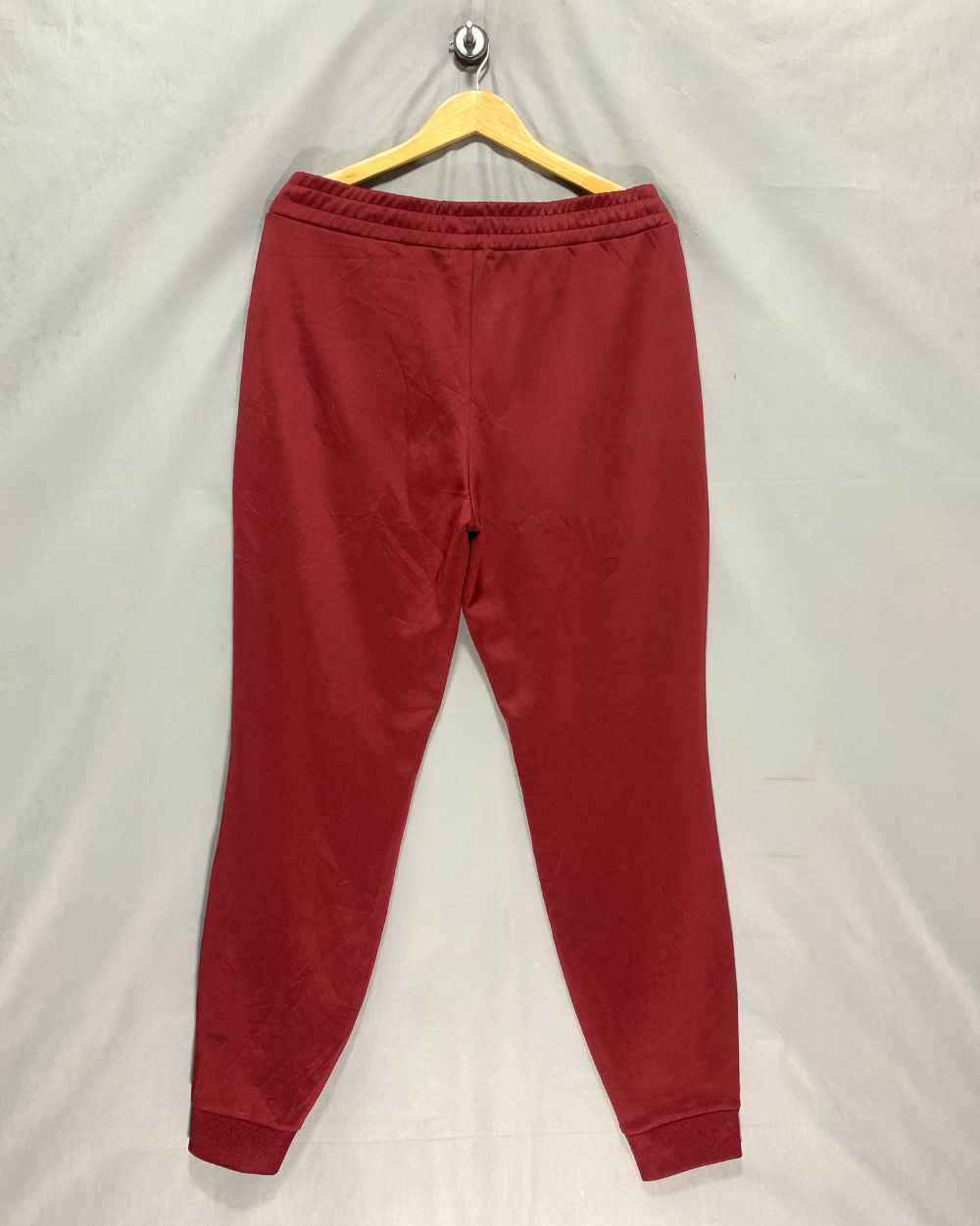 Guess Maroon Sport Winter Trouser For Men Large