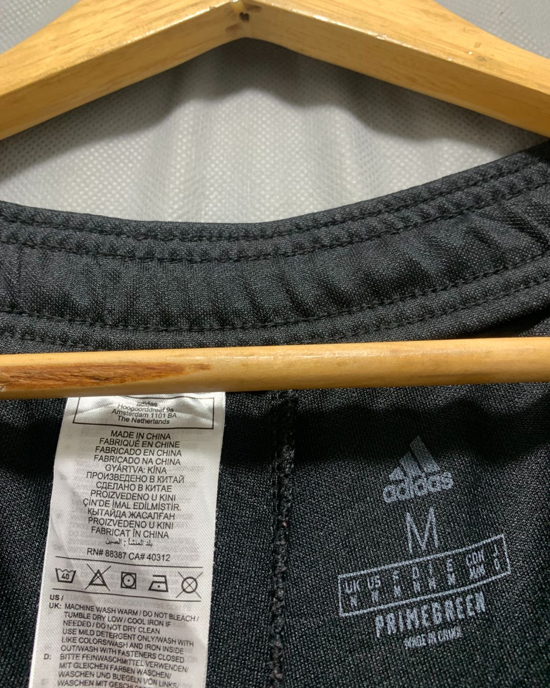 Adidas Black Sport Winter Trouser For Men M