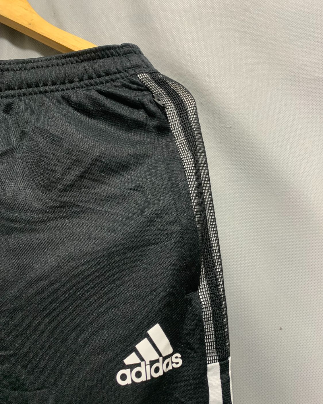Adidas Black Sport Winter Trouser For Men M