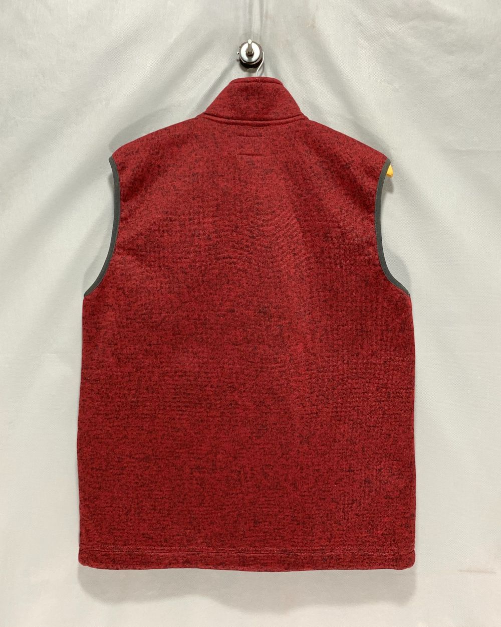 St John's Bay Maroon For Men Vest Zipper S
