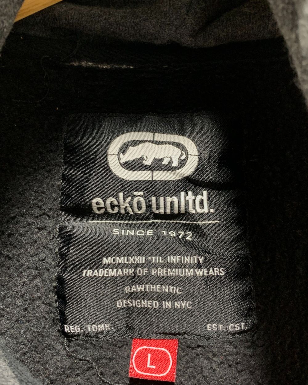 Ecko Unltd Black For Men Zipper L