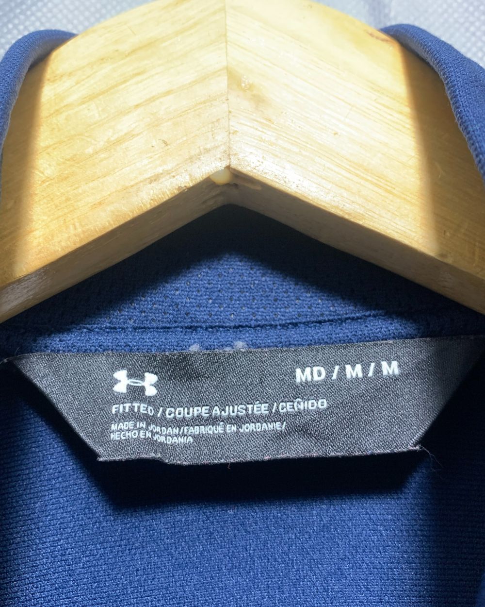 Under Armour Blue For Men Zipper M