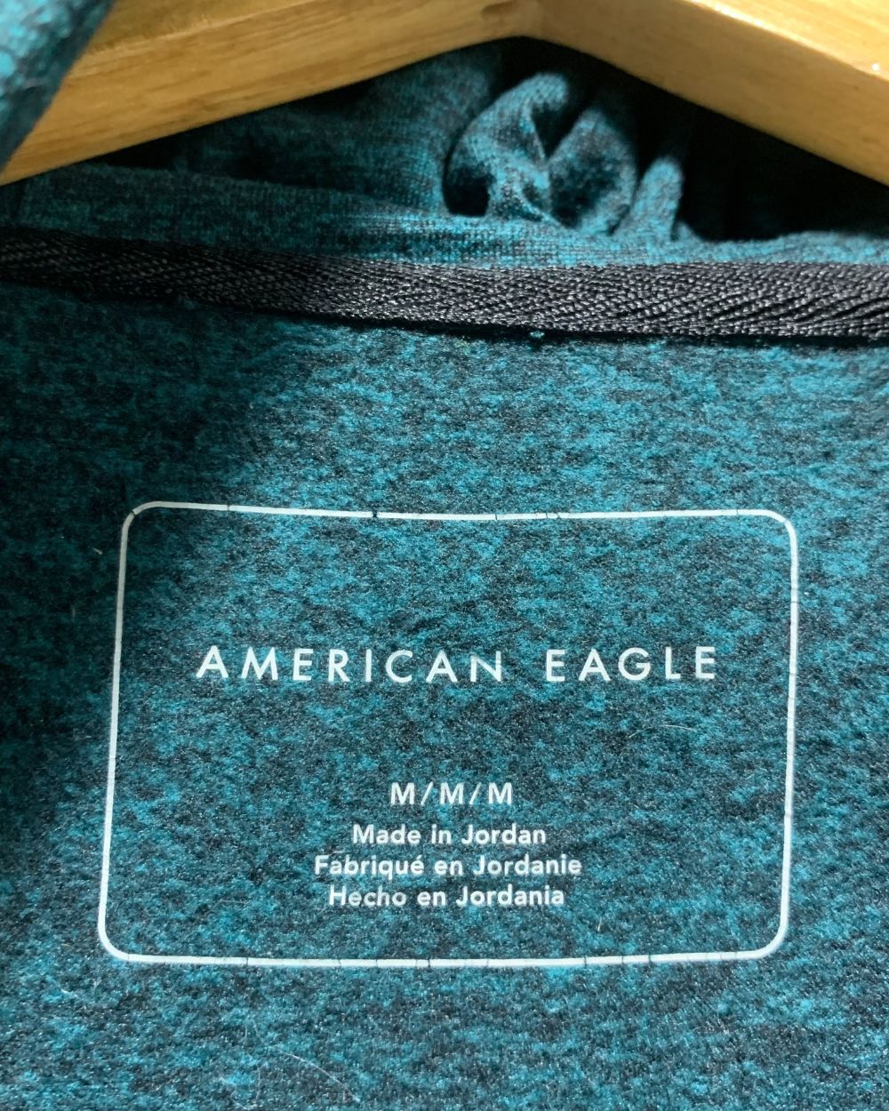 American Eagle Green For Men Zipper M