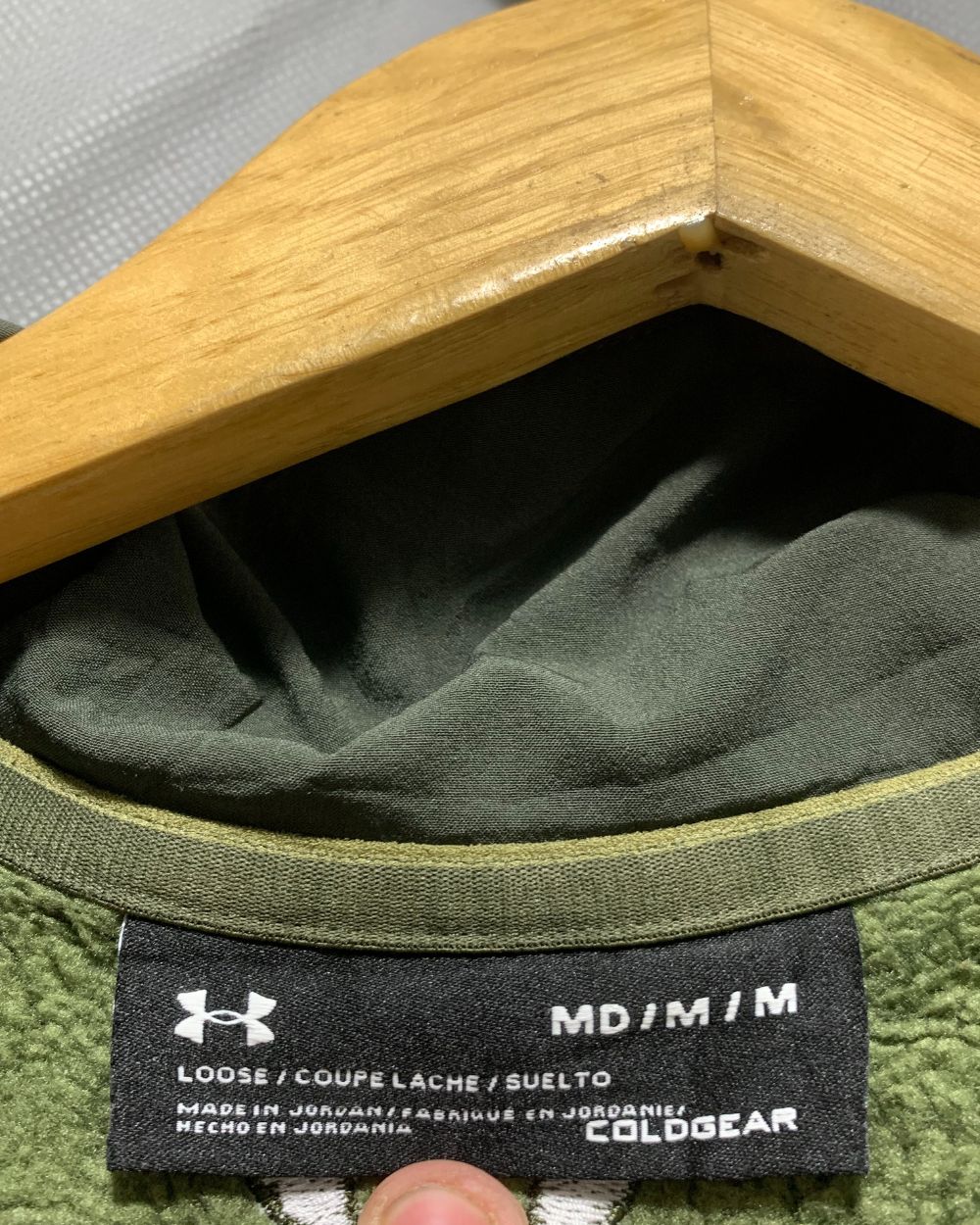 Under Armour Green For Men Sweatshirt  M