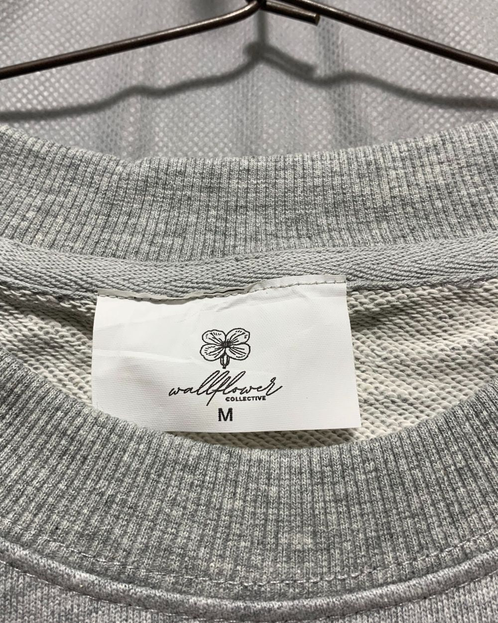 Wallflower Gray For Men Sweatshirt  M