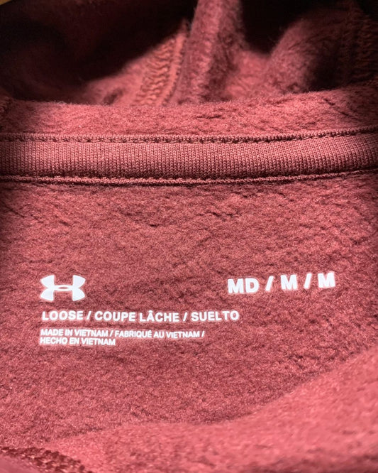 Under Armour Maroon For Men Hoodie M