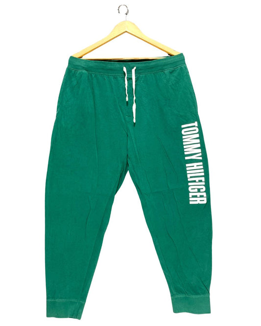 Tommy Hilfiger Green Sport Winter Trouser For Men Large