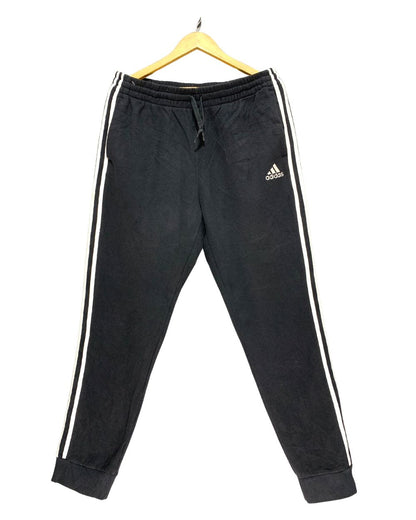Adidas Black Sport Winter Trouser For Men Large