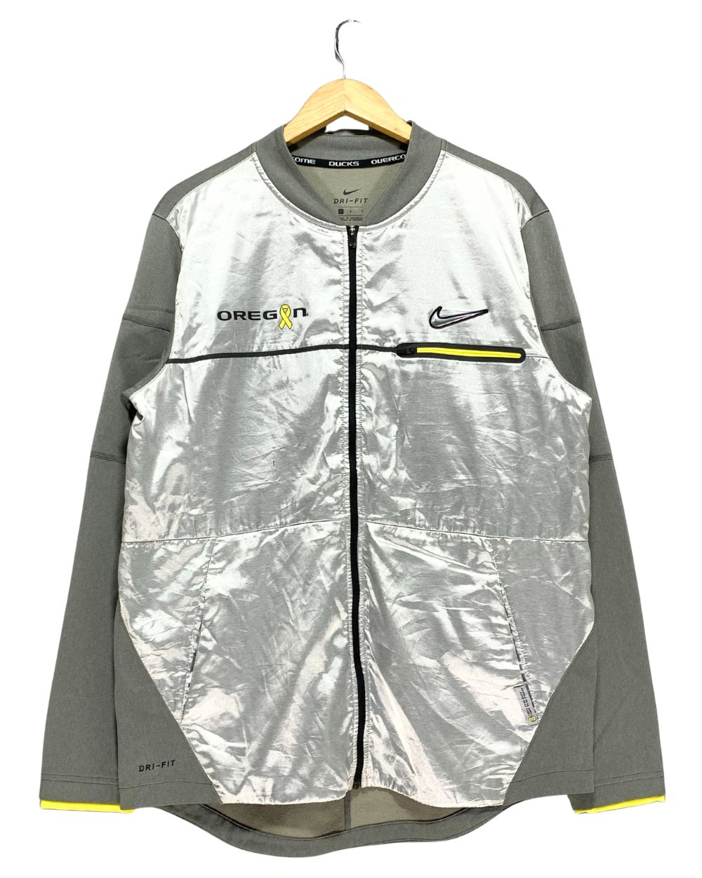 Nike Gray For Men Jacket  Large