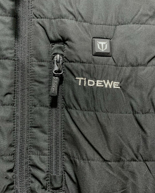 Tidewe Black For Men Heated Jacket  M