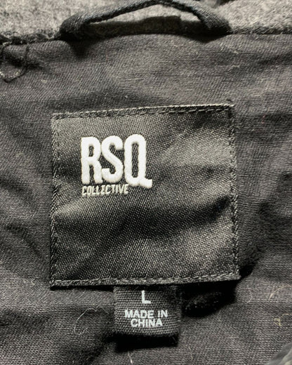 RSQ Black For Men Jacket Large