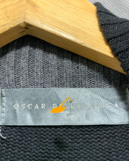 Oscar De La Renta Black For Men Sweater M